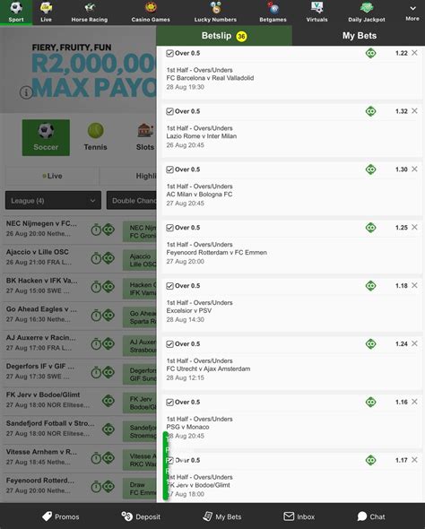 Betway Betslip Codes and Guidelines .